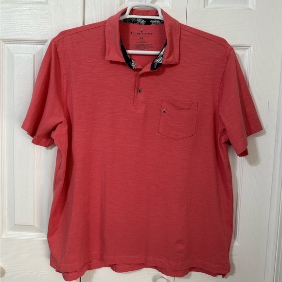 Tailor Vintage Men’s Performance Stretch Slub Jersey Polo size XXL - Picture 7 of 7